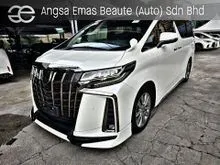 2022 Toyota Alphard 2.5 S Type Gold MPV Ready Stock Grade 5B Mileage 21k km TRD Bodykit Blind Sport Monitor BSM 8 Years Warranty
