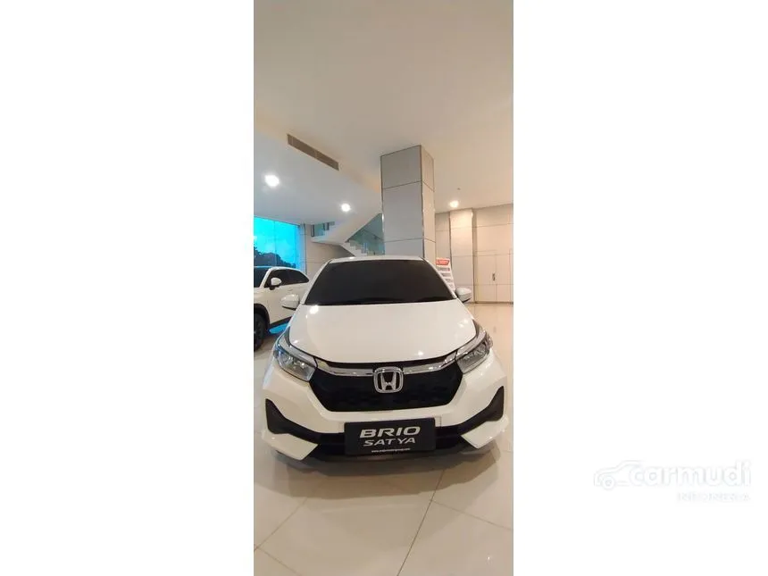 Jual Mobil Honda Brio 2024 E Satya 1.2 di Jawa Barat Automatic Hatchback Putih Rp 187.000.000
