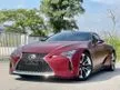 Recon 2019 Lexus LC500 5.0 Coupe S Package Red Alcantara Seats Carbon Roof Mark Levinson