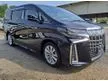Recon UNREGISTER 2019 YEAR Toyota Alphard 2.5 S 7 SEATER, BLACK INTERIOR, 2 POWER DOOR. - Cars for sale