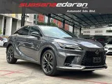 2024 Lexus RX 350 2.4 F-Sport SUV Sunroof,Red Leather,DIM,Poer Memory Seats,Surround View Cameras,3 LED Lamps,Power Boot,20 Rims