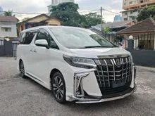 Modellista 2021 Toyota Alphard 2.5 Modellista illumination, SC, BSM, DIM, Sunroof, Spare Tyre