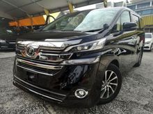 Toyota Vellfire 2.5 V ZA Z X ZG 8 SEATER POWER BOOT UNREG 2015 15