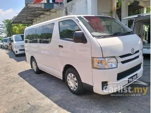 2018 Toyota Hiace 2.5 Panel Van Van