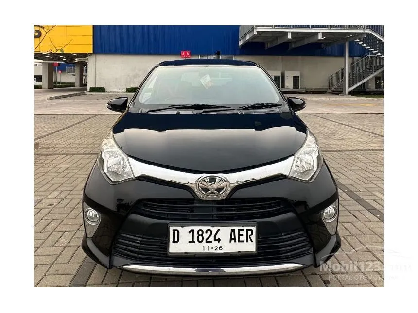 Jual Mobil Toyota Calya 2016 G 1.2 di Jawa Barat Automatic MPV Hitam Rp 122.000.000