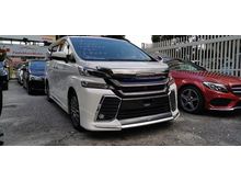 2016 Toyota Vellfire 2.5 ZG / SUNROOF / ORI JPN MODELISTA / TIPTOP CONDITION