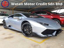 UNREG 2017 Lamborghini Huracan 5.2 V10 LP610-4 Coupe *Aerokit* Lifting System *Ceramic brake* Reverse Camera *Driven 12K Mil*