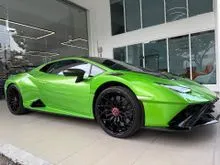 ROCKET GREEN PRE OWNED 2022/2023 Lamborghini Huracan STO 5.2L V10 Coupe UK BEST VERSION OF ITS NEW
