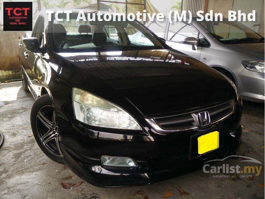 Honda Accord 2005 Vti L 2 4 In Selangor Automatic Sedan Black For Rm 2005 Honda Accord Vti L Sedan
