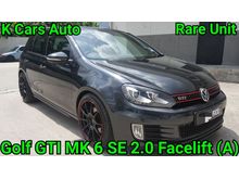 2012 Volkswagen Golf 2.0 GTi MK6 SE FACELIFT LIMITED POWER SUNROOF ALL ORIGINAL PARTS NO ANY MODIFICATION GO WITH NICE NUMBER 1900