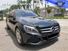 2017 Mercedes-Benz C200 2.0 Avantgarde Sedan 9 SPEED FULL SERVICE RECORD UNDER WARRANTY