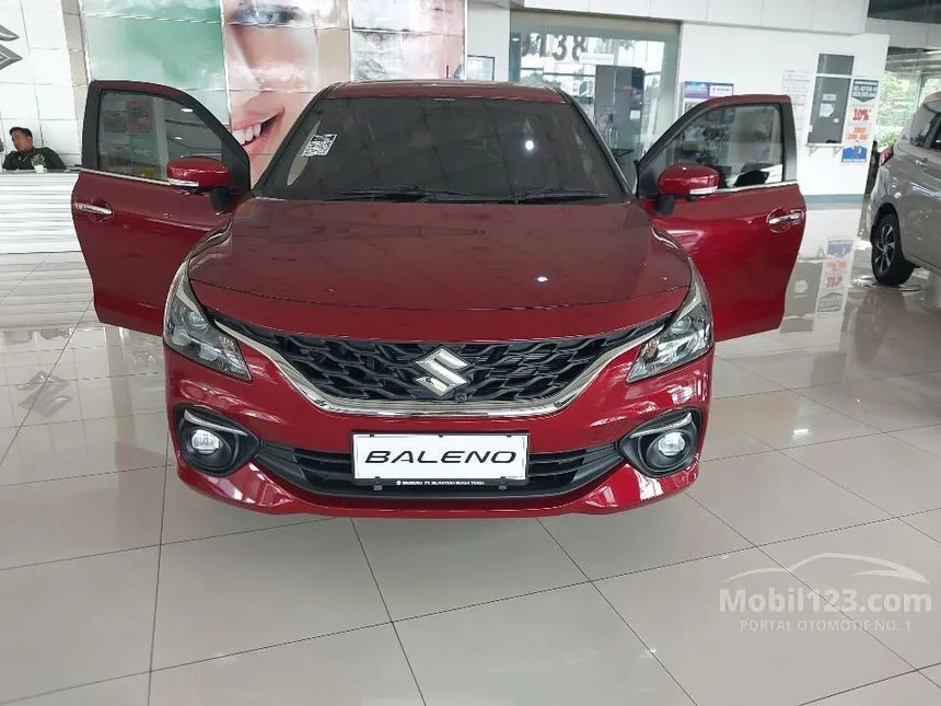 Jual Mobil Suzuki Baleno 2023 1.5 di Banten Automatic Hatchback Marun Rp 253.900.000