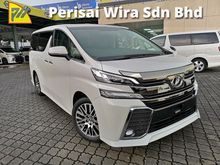2017 Toyota Vellfire 2.5 MPV ZG Pilot Seat Edition .Like New Car .Sunroof. Local KL AP .Ori Condition. Come Test Drive To Believe My Car Codnition