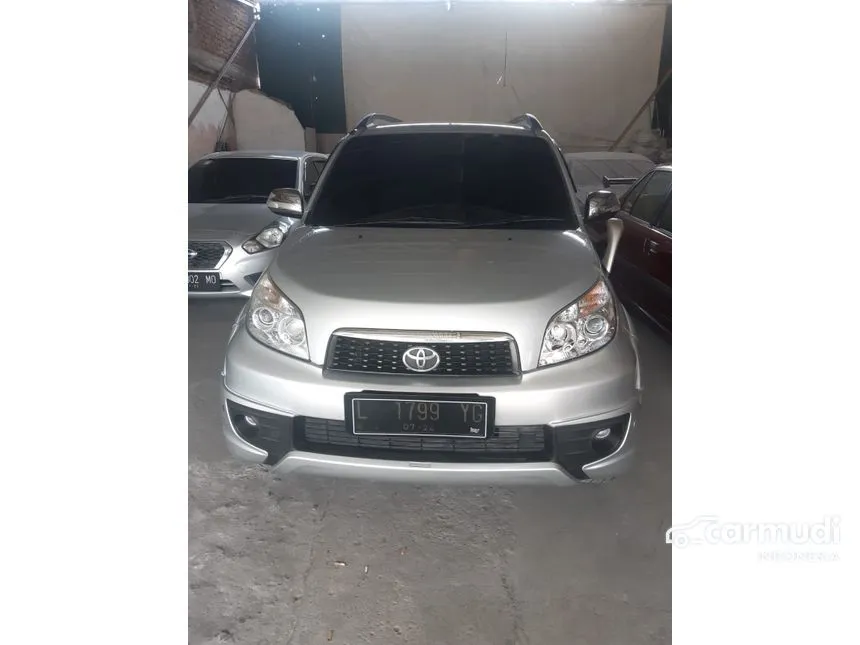 Jual Mobil Toyota Rush 2014 TRD Sportivo 1.5 di Jawa Timur Manual SUV Silver Rp 140.000.000