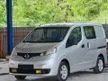Used 2016 Nissan NV200 1.6 (M) Semi Panel Van Plate Johor