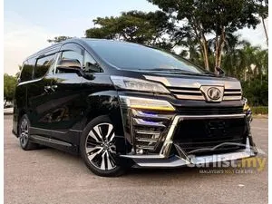 New Stock - 2018 Toyota Vellfire 2.5 Z G Edition MPV
