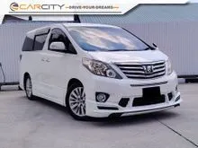 2013 Toyota Alphard 2.4 240S C Package MPV 1 YEAR WARRANTY PILOT SEAT 1 OWNER