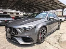 2023 Mercedes-Benz AMG A45 2.0 S 4MATIC+ Hatchback Panaromic Roof Japan Spec Bucket Seat HUD Ambient Light Ready Stock