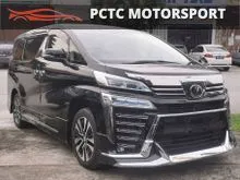 [FREE GIFTS] [5 YEARS WARRANTY] 2019 Toyota Vellfire 2.5 MPV X CONVERTED ZG FACELIFT Android MODELLISTA 7S 2PD 4WD Captain SEATS