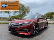 2017 HONDA CIVIC 1.5 TCP VTEC PREMIUM SEDAN FULL SERVICE RECORD 30K+ MILLAGE WARRANTY TILL 2022 BY HONDA TRUE YEAR MAKE