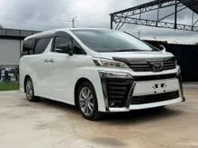 READY STOCK 2022 Toyota Vellfire 2.5 Golden Eyes III MPV SUNROOF / BLACK ROOF / POWER BOOT / POWER DOOR