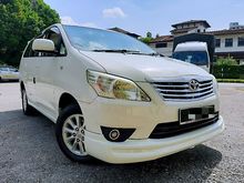 2015 Toyota Innova 2.0 E MPV- Free warranty and Home TV