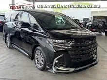 2025 Toyota Alphard 2.5 Z Modelista JBL Low Mileage 6K KM Grade 5-A