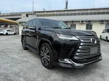 2024 Lexus LX 600 3.4 F Sport SUV MARK LEVINSON BLACK LEATHER