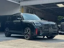 2024 MINI COUNTRYMAN JCW ALL4 2.0 6A GRADE 13K MILEAGE(13250 KM) ONLY  READY STOCK