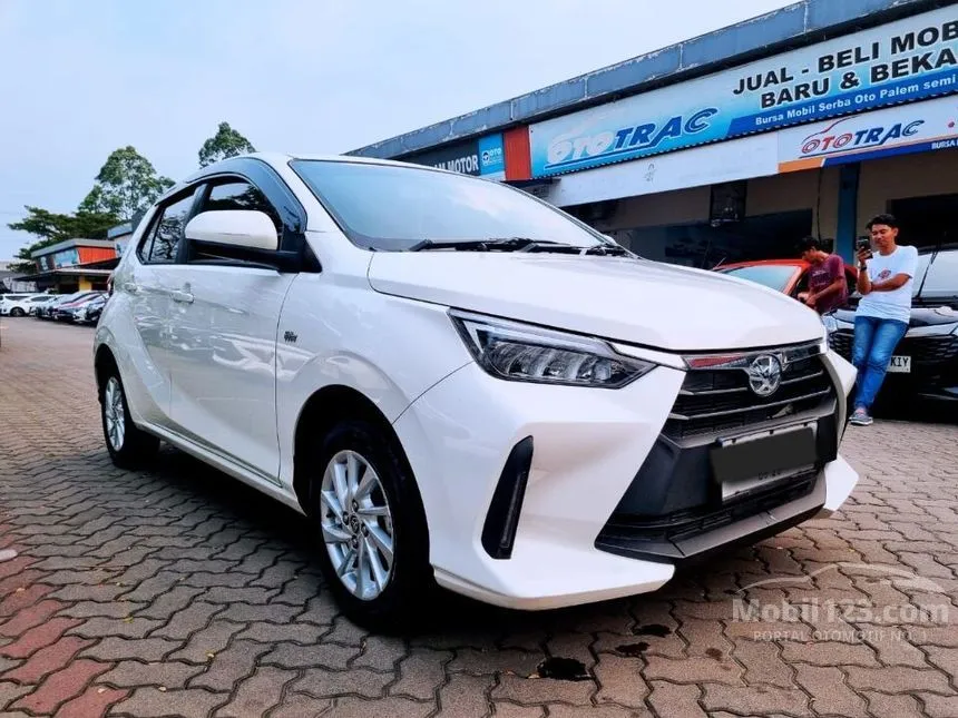 Jual Mobil Toyota Agya 2023 G 1.2 di Banten Automatic Hatchback Putih Rp 155.500.000