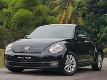 2013 VOLKSWAGEN BEETLE 1.2 TSi (A) DSG Turbo,New model Local CBU Imported New Full spec! Brand new By Volkswagen MALAYSIA.