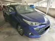 Used 2020 Toyota Vios (BLUE BEETLE + TILL 2025 WARRANTY + FREE TRAPO CAR MAT + FREE GIFTS + TRADE IN DISCOUNT + READY STOCK) 1.5 G Sedan