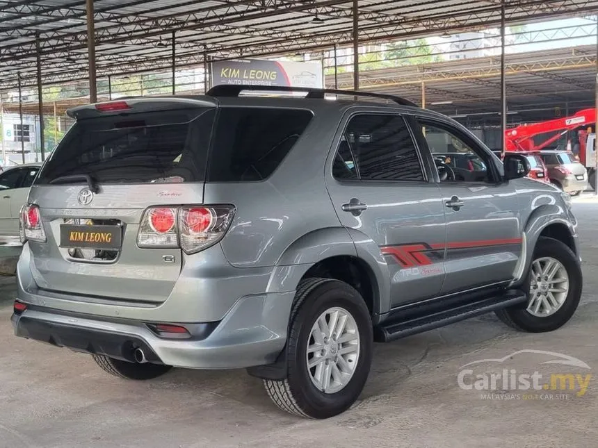 2012 Toyota Fortuner G TRD Sportivo SUV