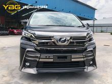 2015 Toyota Vellfire 2.5 Z ZG MODELISTA PILOT SEAT WE ABSORB SST UNREG LAST CALL