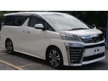 2021 Toyota Vellfire 2.5 ZG MPV