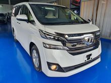 2017 Toyota Vellfire 2.5 MPV SPECIAL OFFER