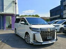2021 Toyota Alphard 2.5 TYPE GOLD G S MPV UNREG MODELISTA BODYKIT SPARE TYRE GRADE 4.5 CHEAPEST IN TOWN