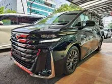 2024 Toyota VELLFIRE 2.4 Z Premier (A) GRADE4.5 GLASSROOF BLACKLEATHERSEATS AUTOPARKING WIRELESSCHARGE