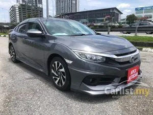 OTR PRICE 2017 Honda Civic 1.8 (A) S Sedan MODULO LOW MIL 3 YRS WARRANTY