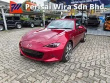 2023 Mazda Roadster 2.0 RF ConvertibleOFFER , BOSE SOUND , REAR WING , BLACK LEATHER SEAT , REVERSE CAM , KEYLESS , GRADE 4.5 B [ INCLUDE SOME GIFTS]