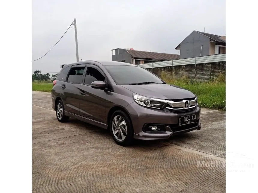 Jual Mobil Honda Mobilio 2021 E 1.5 di Jawa Barat Manual MPV Abu