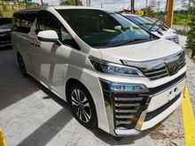 2018 Toyota Vellfire 2.5 Z G Edition MPV