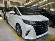 2024 Toyota Alphard 2.5 Z DIM HUD TWIN SUNROOF UNIVERSAL SIDE STEP/MPV/FREE 8 YRS WARRANTY