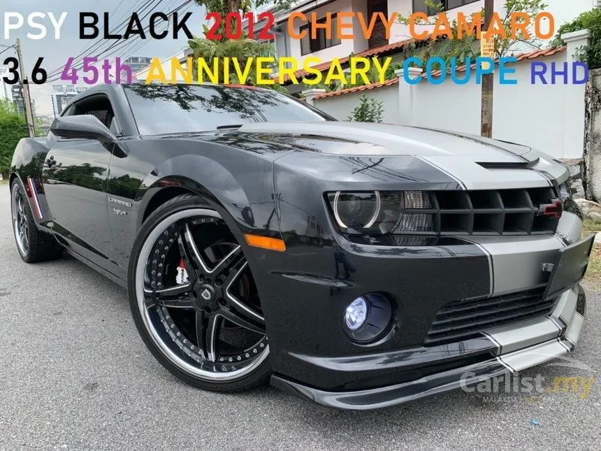 Used PSY BLACK PRE OWNED 2012 CHEVROLET CAMARO  RS 45th ANNIVERSARY  EDITION COUPE 