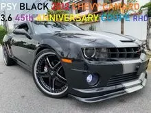 PSY BLACK PRE OWNED 2012 CHEVROLET CAMARO 3.6 RS 45th ANNIVERSARY EDITION COUPE