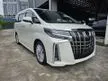 Recon 2018 Toyota Alphard 2.5 S UNREG 8 SEATERS DIM ROOF MONITOR