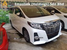 2015 Toyota Alphard 2.5 SC Spec Surround Camera Local AP Unreg (PRICE NOT INCL GST)