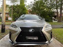 2017 Lexus RX200t 2.0 F Sport (A)