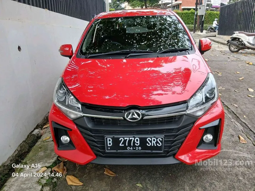 Jual Mobil Daihatsu Ayla 2021 X 1.2 di Banten Automatic Hatchback Merah Rp 122.000.000