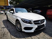 2016 Mercedes Benz C200 COUPE AMG BURMESTER UNREG